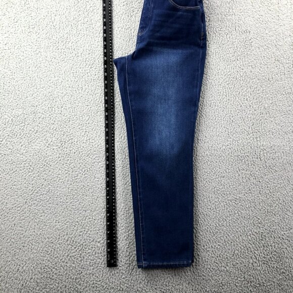 SOFT SURROUNDINGS Womens SMALL The Ultimate Pull On Stretch Denim Crop Jeans - Picture 11 of 12